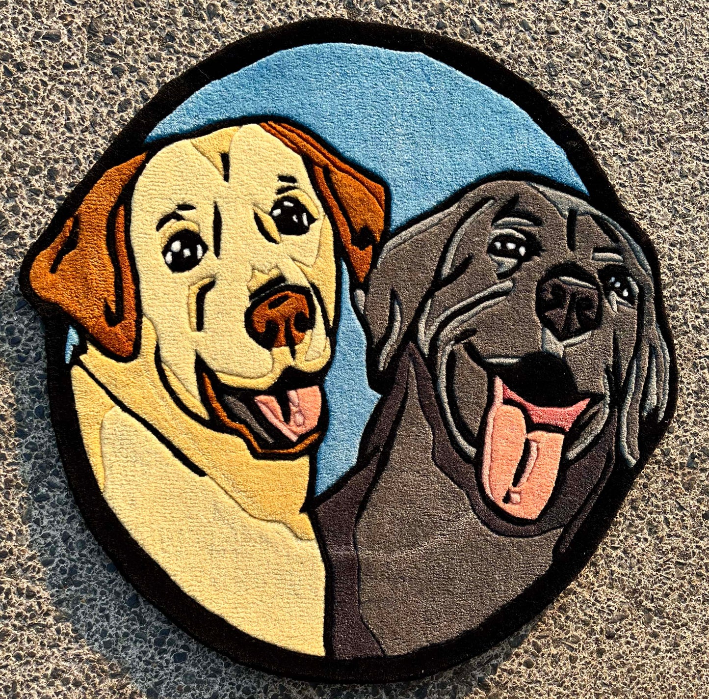 PawFect Doggo Custom Rug by Tuftplace