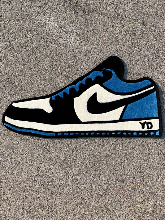 Jordan 1 Low SE Sneakers Custom Rug by Tuftplace